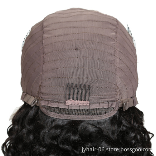 Eli Deep wave lace front human hair wig cuticle aligned wig for women Pre Plucked Hairline